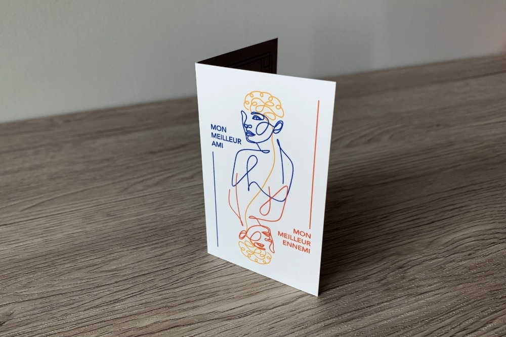 Carte de visite Creaval+ extérieur quadri