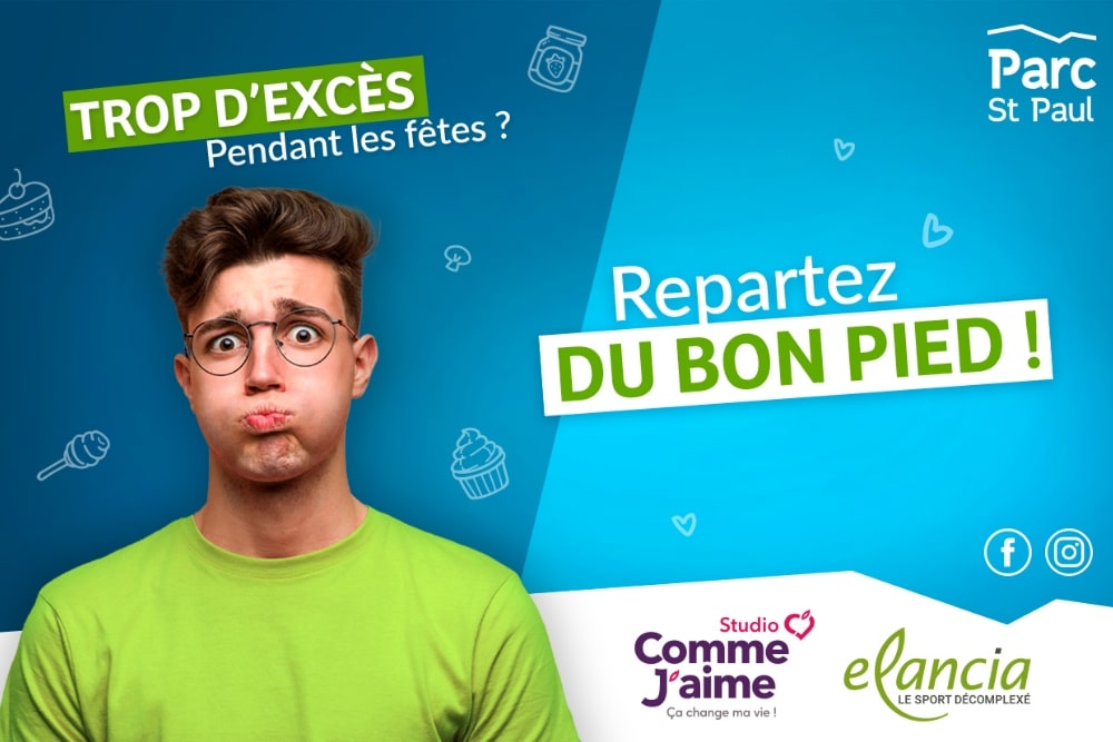 Campagne des bonnes résolutions 2022 au Parc Saint Paul