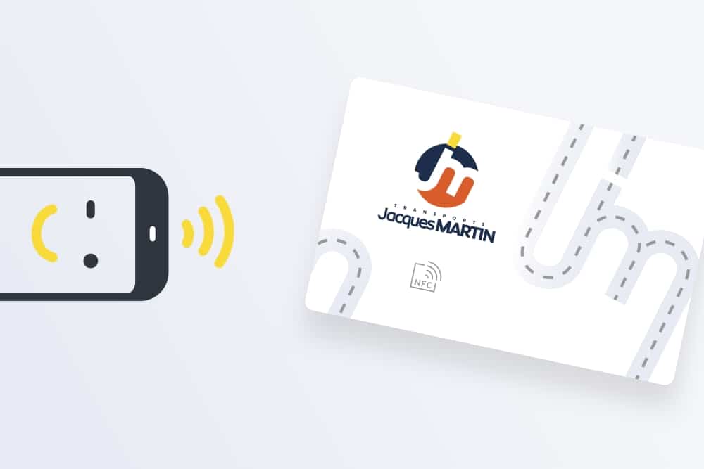 Système de fonctionnement carte NFC avec un mobile