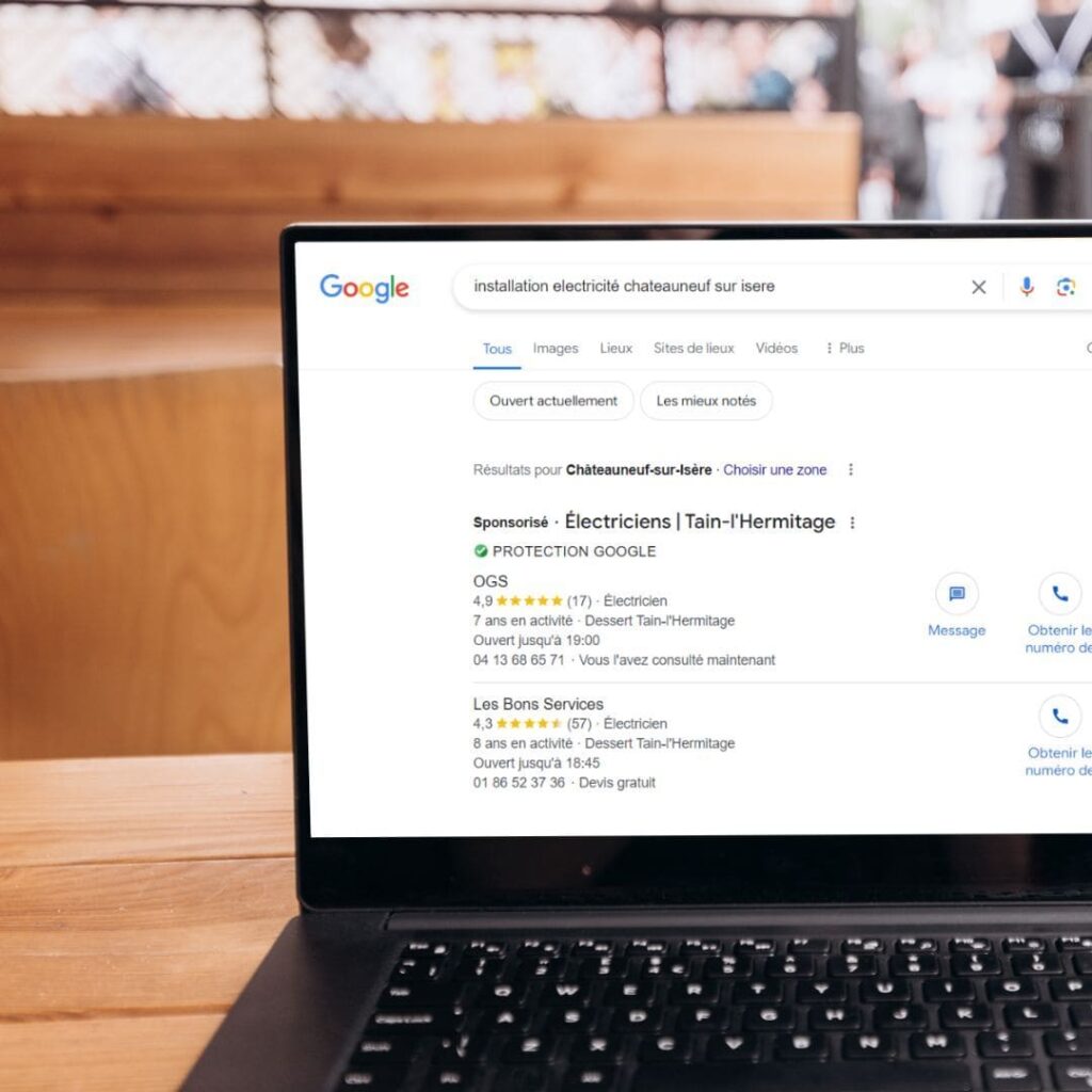 Annonces Google Local Services