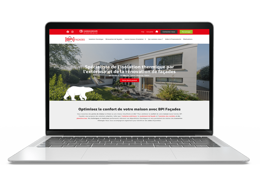 bpi facades site web