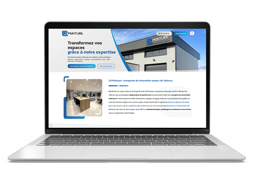 Site web LR Peinture