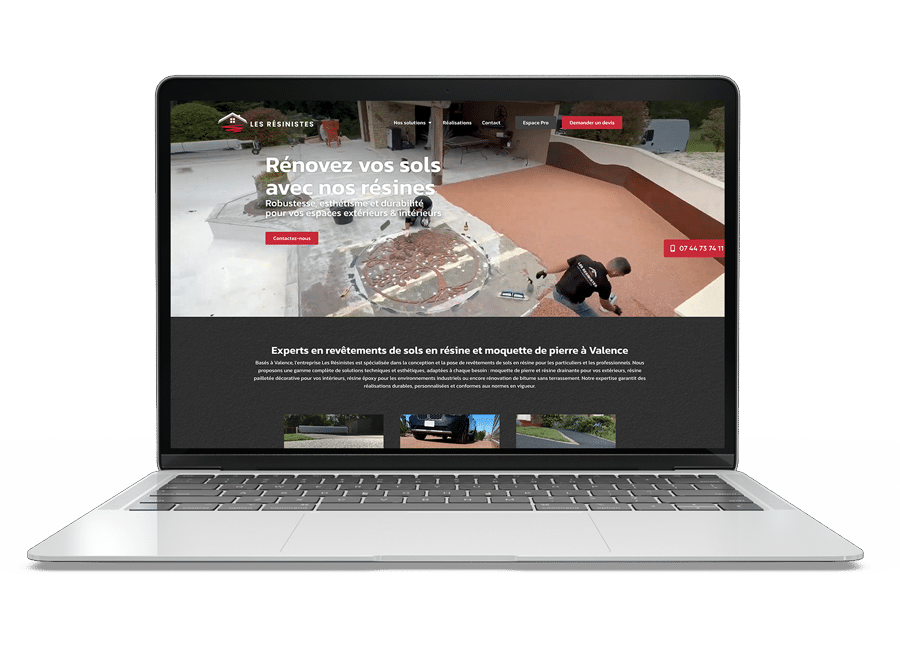 les resinistes site web