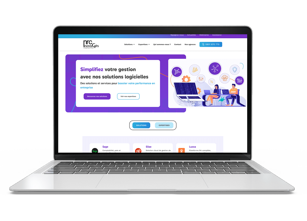 nrc inovages refonte site