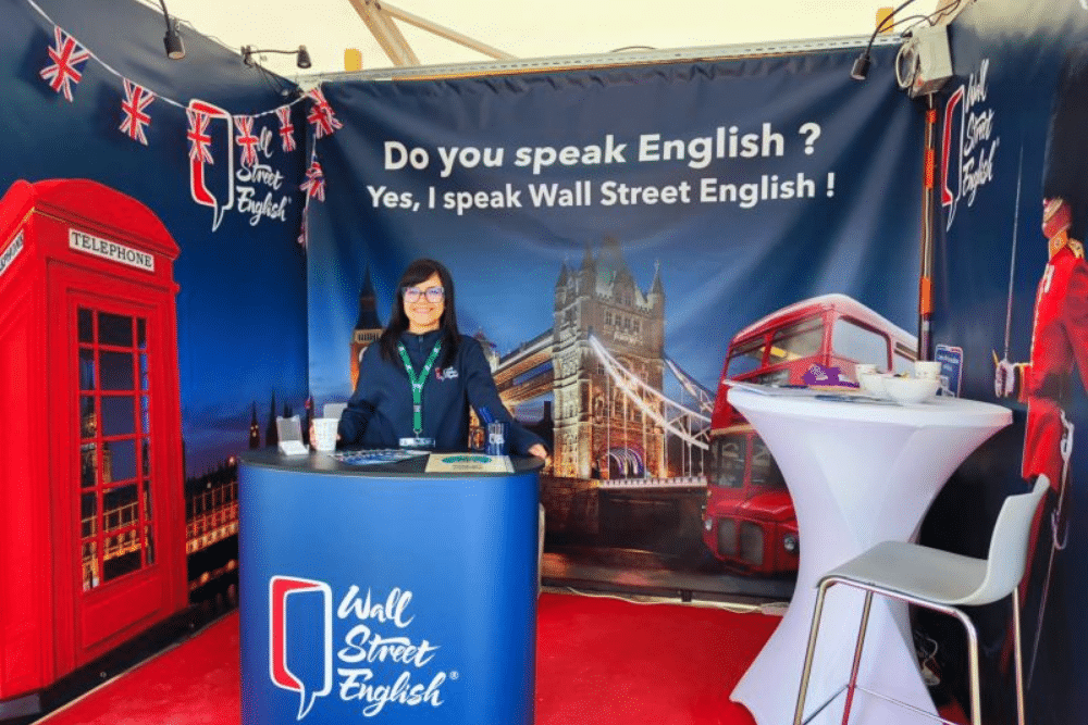 stand wall street english foire du dauphiné