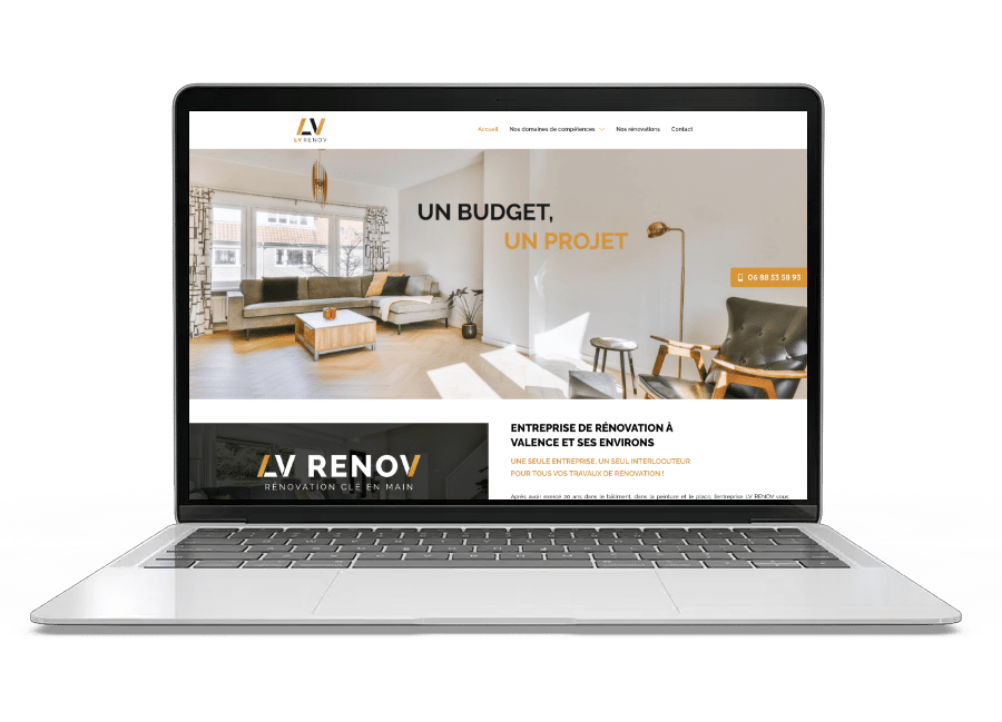 site web LV Renov