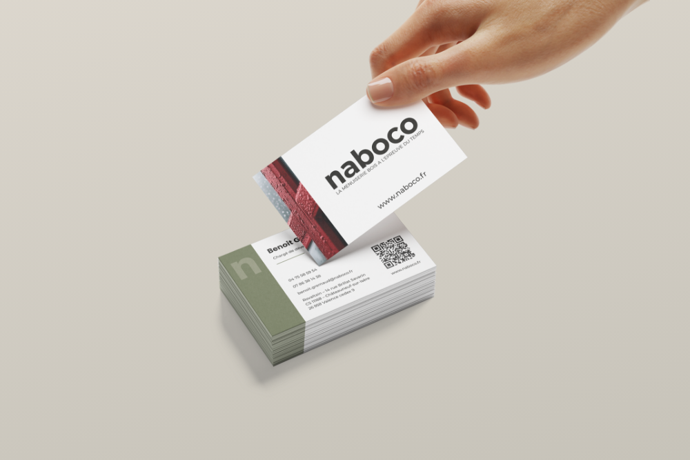 Carte de visite recto-verso Naboco